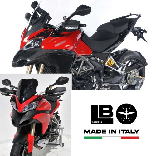 ADHESIVOS DE CARBONO 3D SIMIL para DUCATI MULTISTRADA 1200 hasta 2012 2