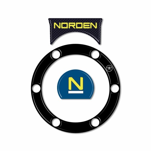 Stickers 3D pour bouchon de réservoir moto compatible avec Husqvarna Norden 901 2023 2