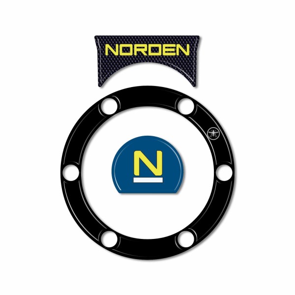 3D tapa del tanque pegatinas moto clave compatible con Husqvarna Norden 901 2023