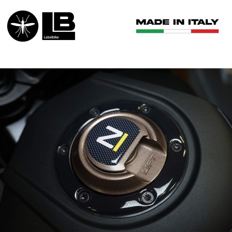 Adesivi 3D tappo serbatoio e chiave moto compatibile con Husqvarna Norden 901