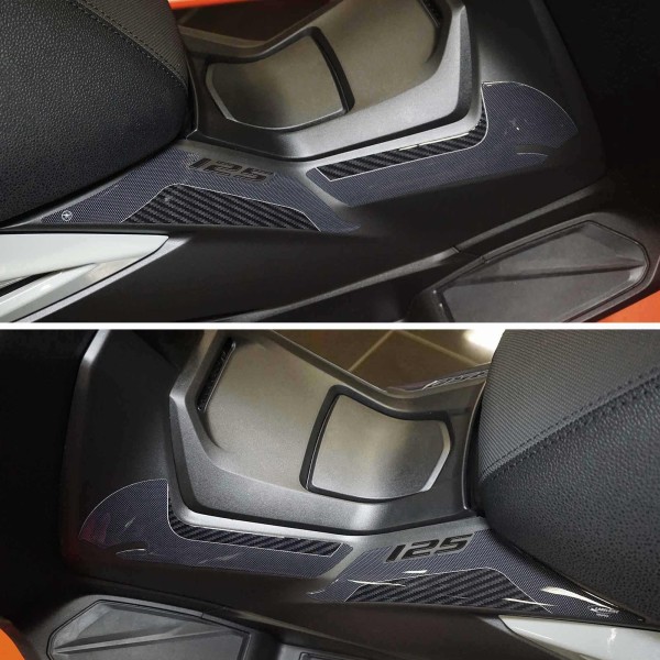 3D stickers centre tunnel side area compatible with Honda Forza 125 2022-23