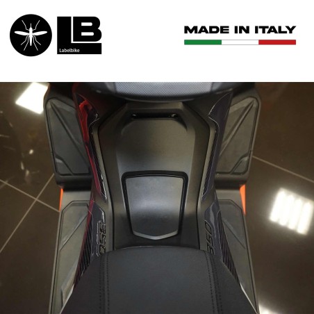 3D stickers centre tunnel side area compatible with Honda Forza 350 2022-25