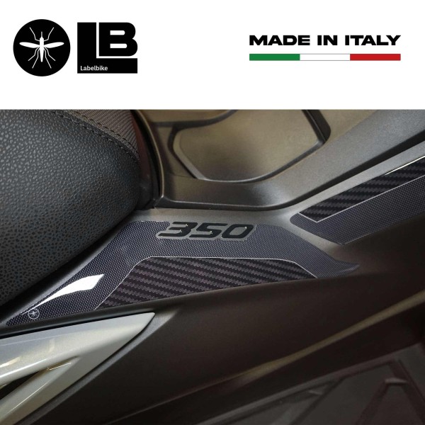 3D stickers centre tunnel side area compatible with Honda Forza 350 2022-25