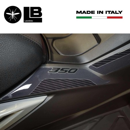 3D stickers centre tunnel side area compatible with Honda Forza 350 2022-25