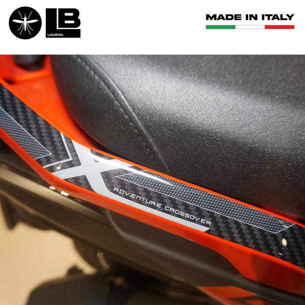 3D Gel Stickers 3D Handles with BAULET compatible with Kymco DTX 360 125 300 350