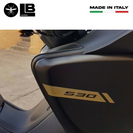 ADESIVI gel 3D PARASPIGOLI CARENE scooter compatibili YAMAHA TMAX 530 2017-2019