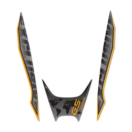 ADESIVI GEL 3D PROTEZIONE PUNTALE BECCO compatibile MOTO BMW GS R1250 EXCLUSIVE