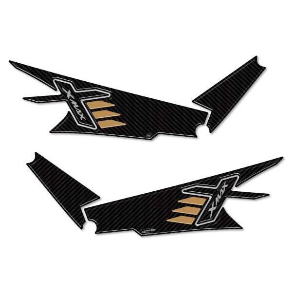 Stickers 3D gel protecteurs boomerang compatibles avec Yamaha Xmax 125-300 à partir de 2023