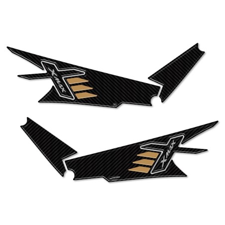 3D gel stickers boomerang protectors compatible with Yamaha Xmax 125-300 from 2023