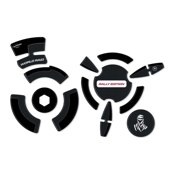 Adesivi gel 3D protezioni carter compatibili con Yamaha Tenere 700 Rally Edition