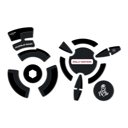 3D gel stickers crankcase protectors compatible with Yamaha Tenere 700 Rally Edition