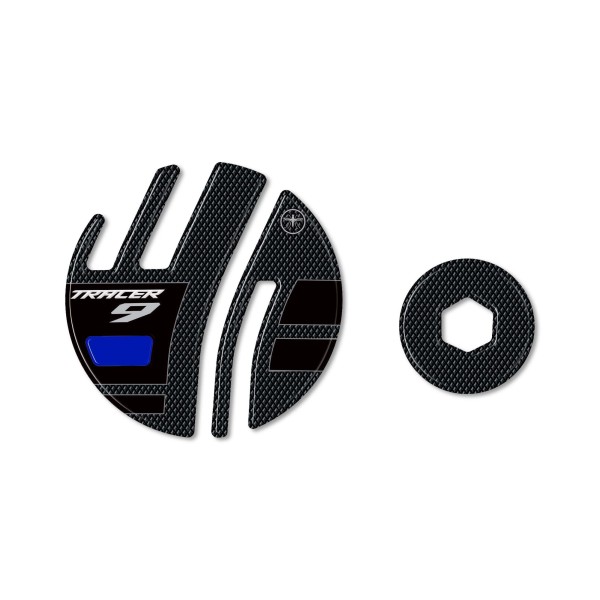 3D Gel stickers Motorcycle crankcase protectors compatible with Yamaha Tracer 9 2021-2024