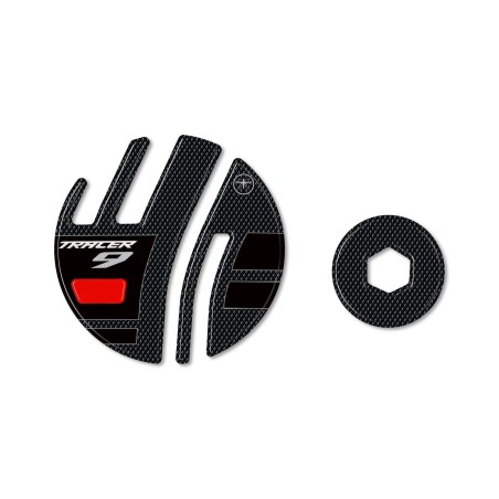 Adesivi Gel 3D Protezioni carter moto compatibili con Yamaha Tracer 9 2021-2024