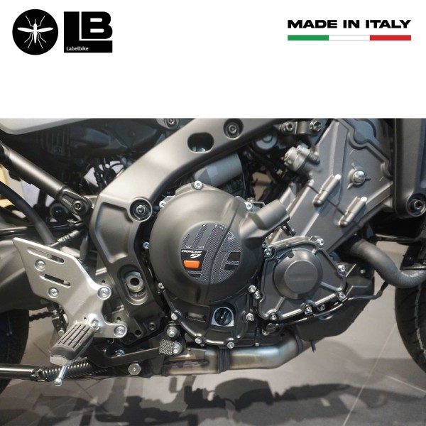 Adesivi Gel 3D Protezioni carter moto compatibili con Yamaha Tracer 9 2021-2024
