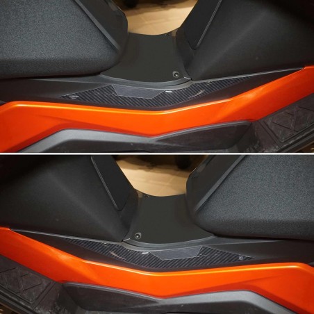 3D gel stickers side protectors compatible with Kymco DTX 360 125 300 350