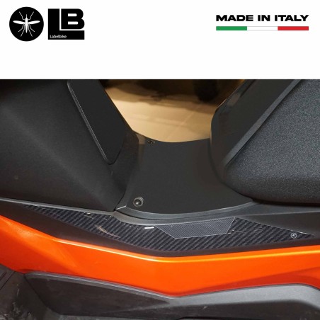 Adesivi gel 3D protezioni laterali compatibili con Kymco DTX 360 125 300 350