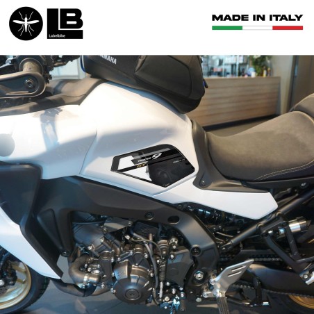 Adesivi Gel 3D Protezioni Laterali serbatoio compatibili con Yamaha Tracer 9 GT