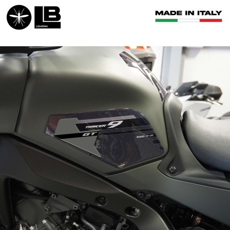 Adesivi Gel 3D Protezioni Laterali serbatoio compatibili con Yamaha Tracer 9 GT