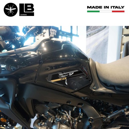 Adesivi Gel 3D Protezioni Laterali serbatoio compatibili con Yamaha Tracer 9 GT