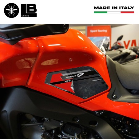 Adesivi Gel 3D Protezioni Laterali serbatoio compatibili con Yamaha Tracer 9 GT