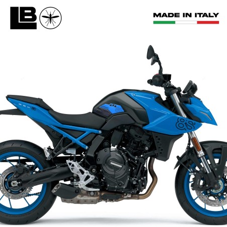 Adesivi Gel 3D Protezioni Laterali serbatoio moto compatibili con Suzuki GSX-8S
