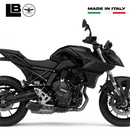 Adesivi Gel 3D Protezioni Laterali serbatoio moto compatibili con Suzuki GSX-8S