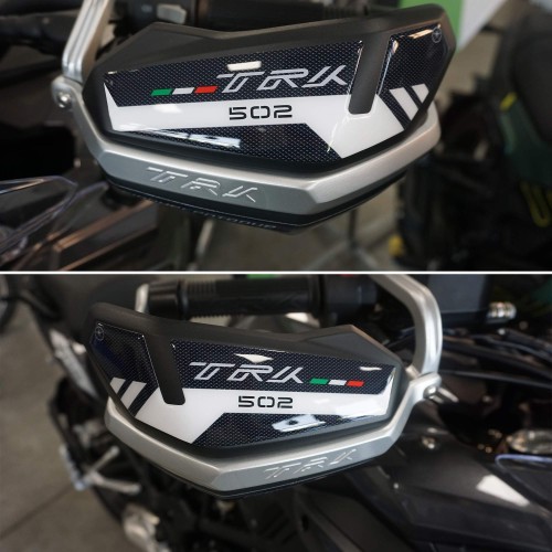 3D Gel Pegatinas 3D Guardamanos moto compatible con Benelli TRK 502