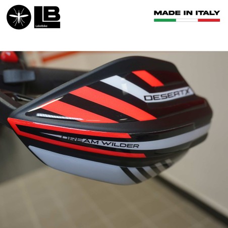 Pegatinas 3D Gel 3D Guardamanos moto compatible con Ducati Desertx 2023-2025