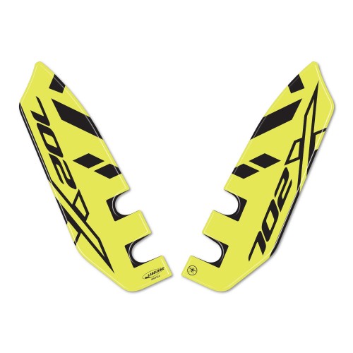 Adesivi gel 3D protezioni parasteli moto compatibili con Benelli TRK 702X