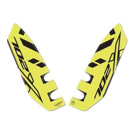 3D gel stickers motorbike stem protectors compatible with Benelli TRK 702X