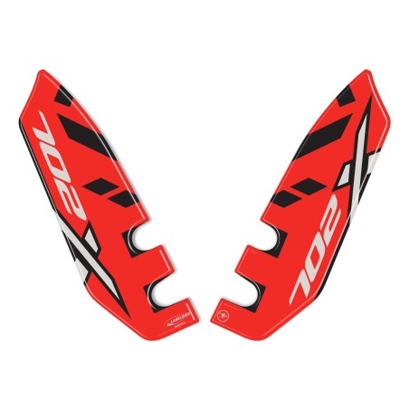 Adesivi gel 3D protezioni parasteli moto compatibili con Benelli TRK 702X