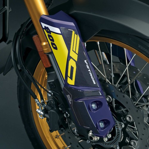 3D Gel Stickers Protecteurs de potence moto compatibles avec Suzuki V-Strom 800DE