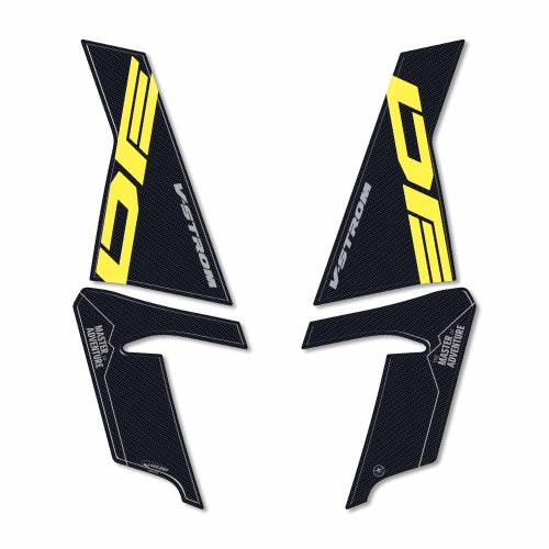 3D Gel Stickers 3D Motorcycle Seatpost Protectors compatible with Suzuki V-Strom 800DE 2