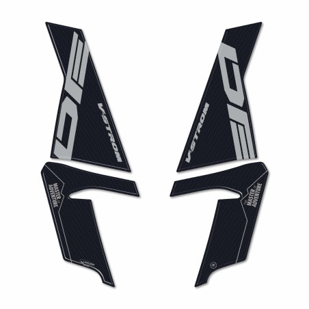 3D Gel Stickers 3D Motorcycle Seatpost Protectors compatible with Suzuki V-Strom 800DE