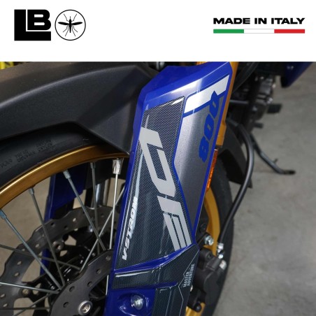 3D Gel Aufkleber Motorrad Vorbau Protektoren kompatibel mit Suzuki V-Strom 800DE