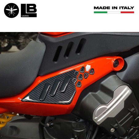 Adesivi Gel 3D Protezioni sottosella moto compatibili con Ducati Diavel v4 2023