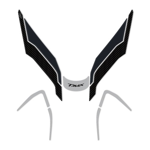 Pegatinas de Gel 3D Protección Delantera Scooter compatible con Yamaha Tmax 2022 2