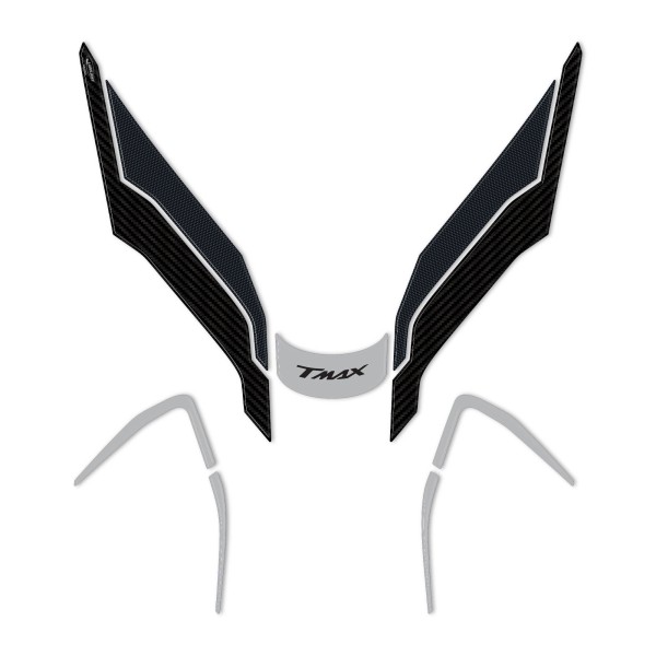 Adesivi in gel 3D Protezione frontale scooter compatibili con Yamaha Tmax 2022