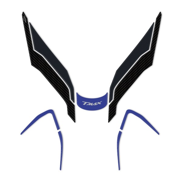 Pegatinas de Gel 3D Protección Delantera Scooter compatible con Yamaha Tmax 2022