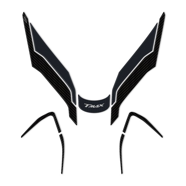 Adesivi in gel 3D Protezione frontale scooter compatibili con Yamaha Tmax 2022