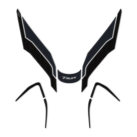 3D Gel Stickers 3D Scooter Front Protection compatible with Yamaha Tmax 2022