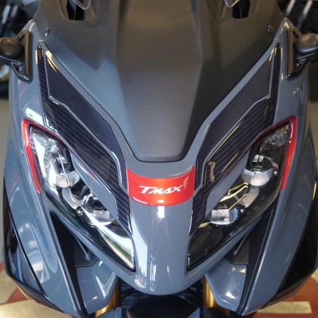 3D Gel Aufkleber 3D Scooter Frontschutz kompatibel mit Yamaha Tmax 2022