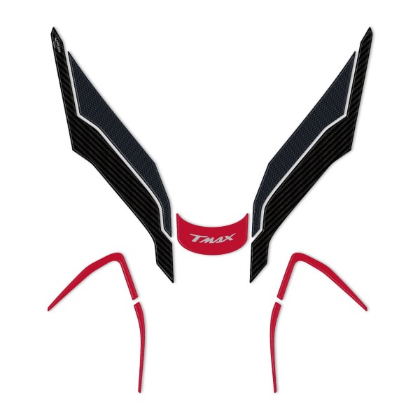 3D Gel Stickers 3D Scooter Front Protection compatible with Yamaha Tmax 2022