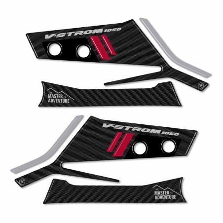 3D gel stickers hand guards motorbike compatible with Suzuki V-Strom 1050