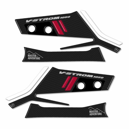 3D gel stickers hand guards motorbike compatible with Suzuki V-Strom 1050