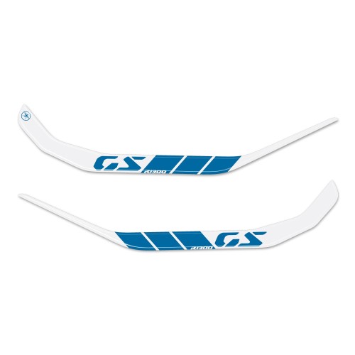 Pegatinas de resina de gel 3D protectores de manillar de moto compatible con BMW R1300GS 2