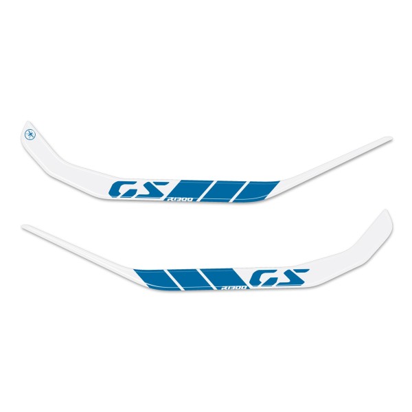 Stickers 3D en résine gel protecteurs de poignées de moto compatibles avec BMW R1300GS