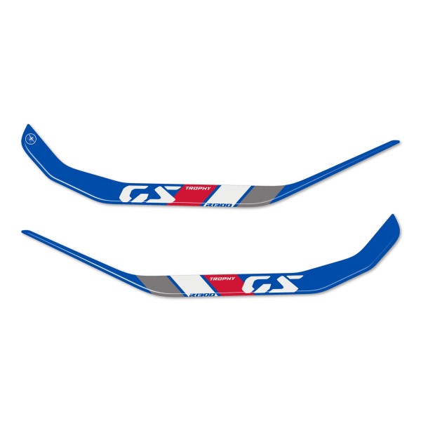 Pegatinas de resina de gel 3D protectores de manillar de moto compatible con BMW R1300GS