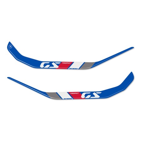 3D gel resin stickers motorbike handle protectors compatible with BMW R1300GS