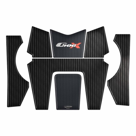 Adesivi in resina gel 3D Protezioni pedana centrale compatibile con BMW C400X